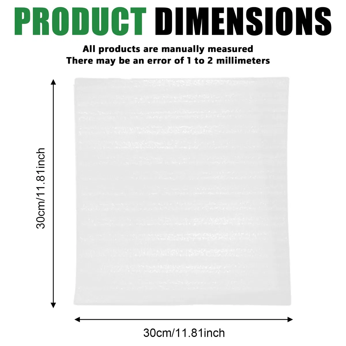 100 fogli di schiuma: 30 x 30 cm, materiale di imballaggio, pluriball, materiale espanso, sacchetto di schiuma, imballaggio in vetro, stoviglie, porcellana, tazze