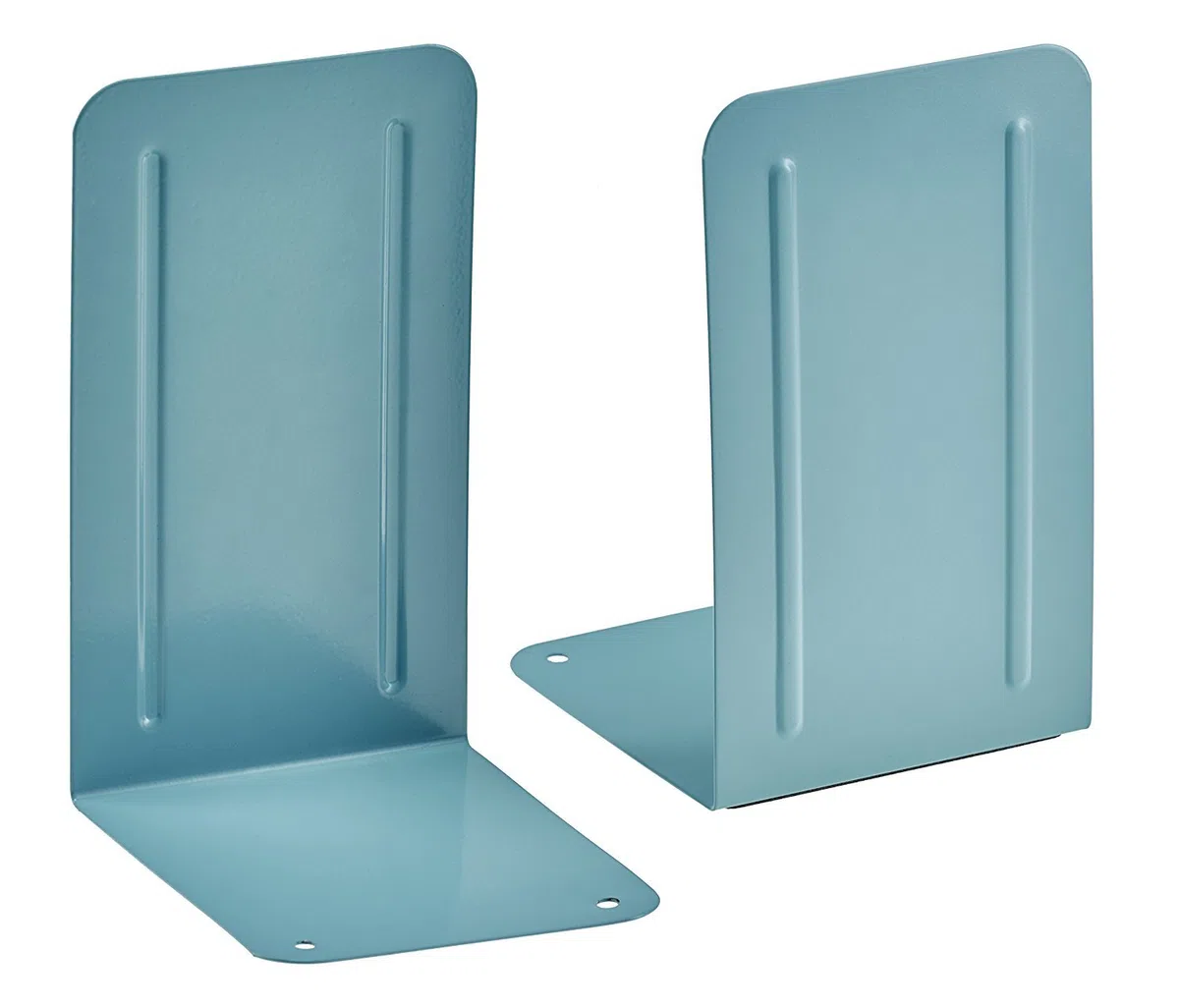 Acrimet Fermalibri in Metallo Premium (Resistente) (Colore Verde) (1 Paio)