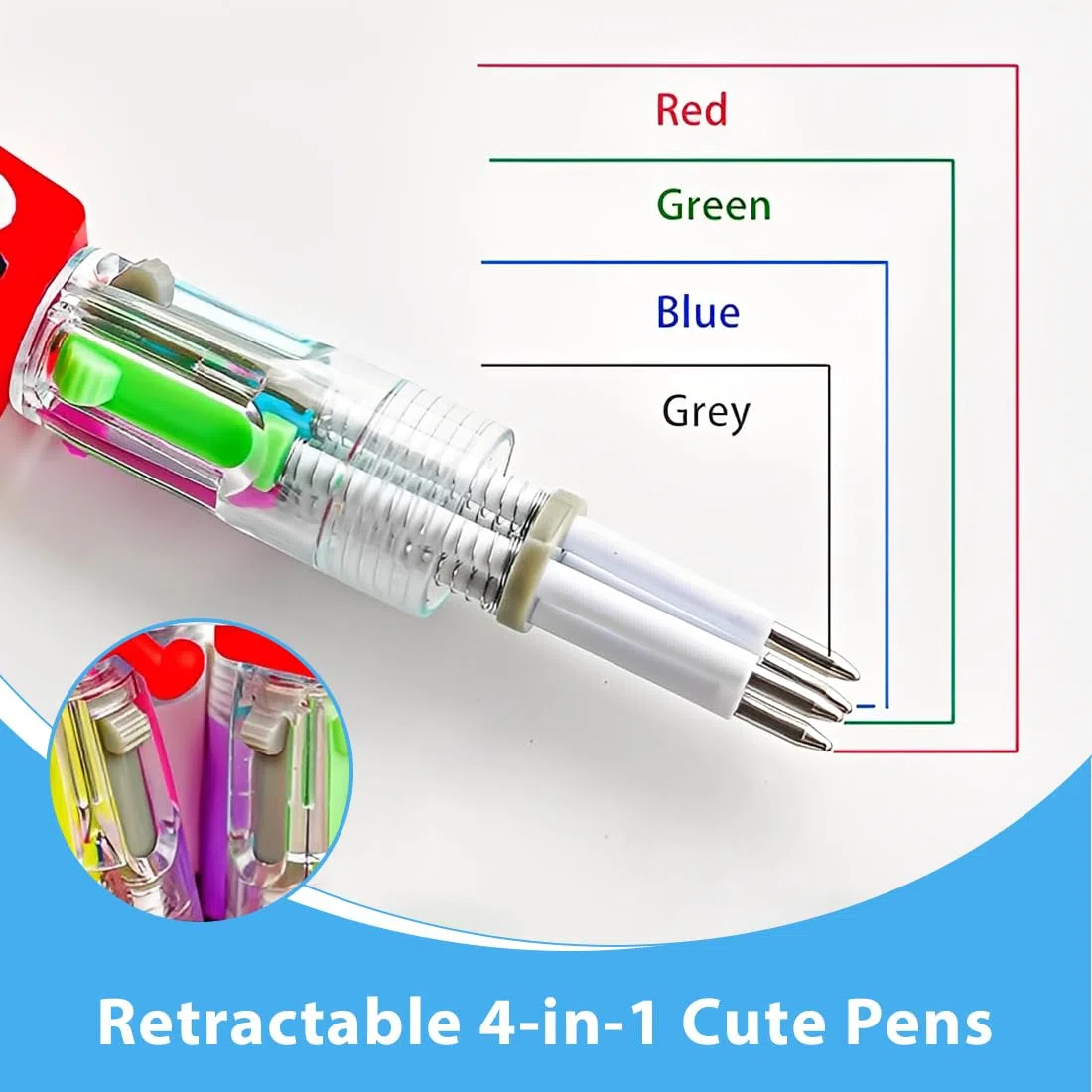 20 Penne Multicolore e Penna Multicolore Ideali per Compleanni, Feste, Regali e Gadget