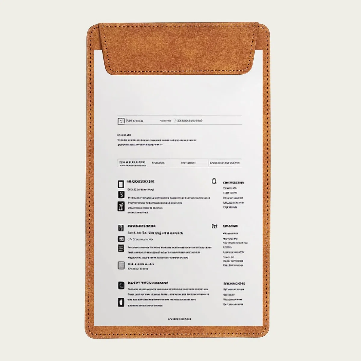 PATIKIL A5 Portablocco In Pelle PU, 6"x10" Cartelletta Magnetica Per Ufficio Con Portapenne, Organizzatore Per Documenti, Tavoletta Per Scrittura, Marrone