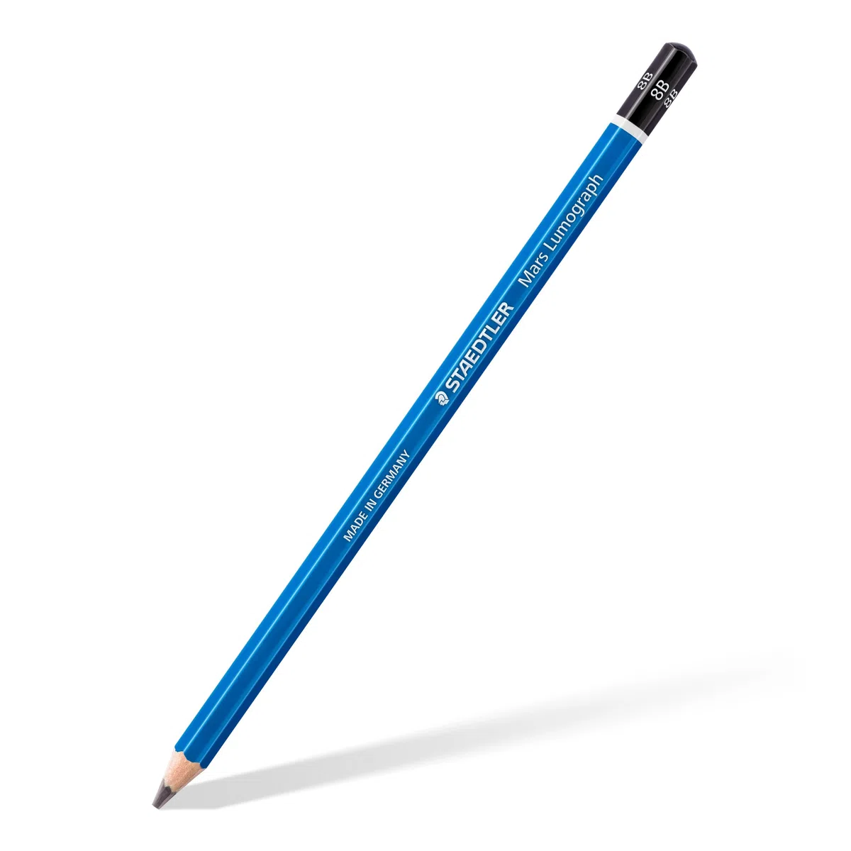 STAEDTLER matite Mars Lumograph, confezione da 12 matite da disegno, gradazione 8B, alta qualità e resistenza, 100-8B