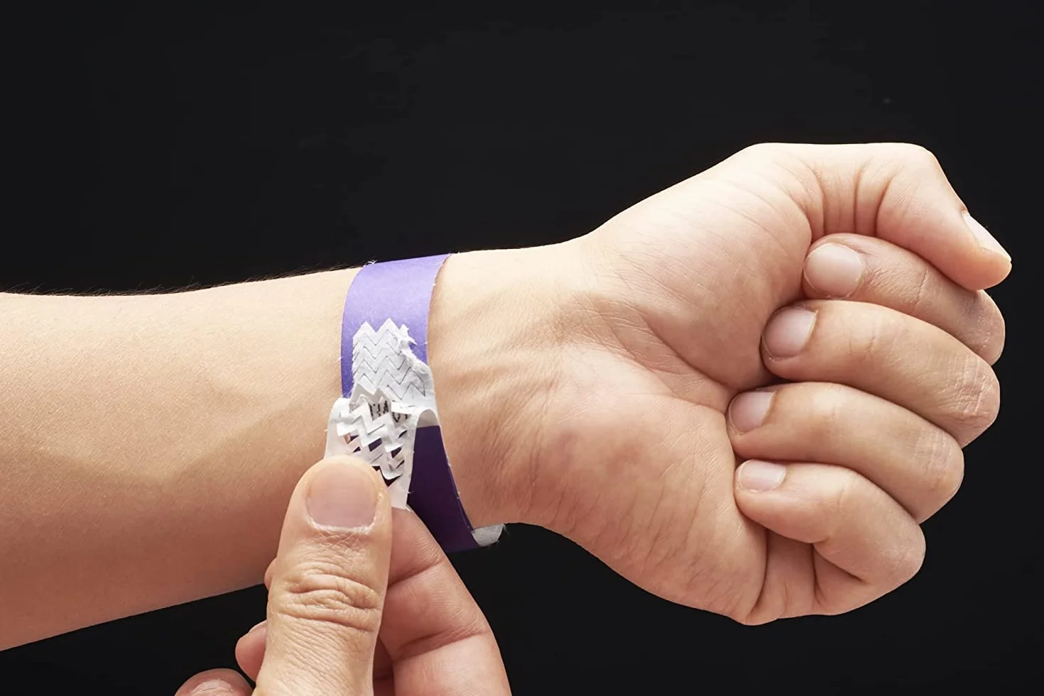 iboo 500 Braccialetti Blu Chiaro in Carta Tyvek per il Controllo e la Sicurezza - Eventi, Feste, Festival e Viaggi - Braccialetti d'Ingresso di Identificazione
