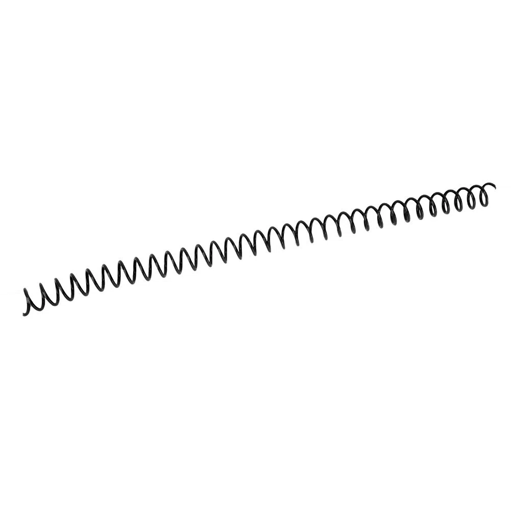 Anelli a Spirale a Molla 20 Pezzi Plastici per Rilegatura Anello di Rilegatura in Plastica per Fogli A4 a Fogli Mobili 30 Fori per Album per Notebook(11mm * 30 Buche Nere 20 Strisce)