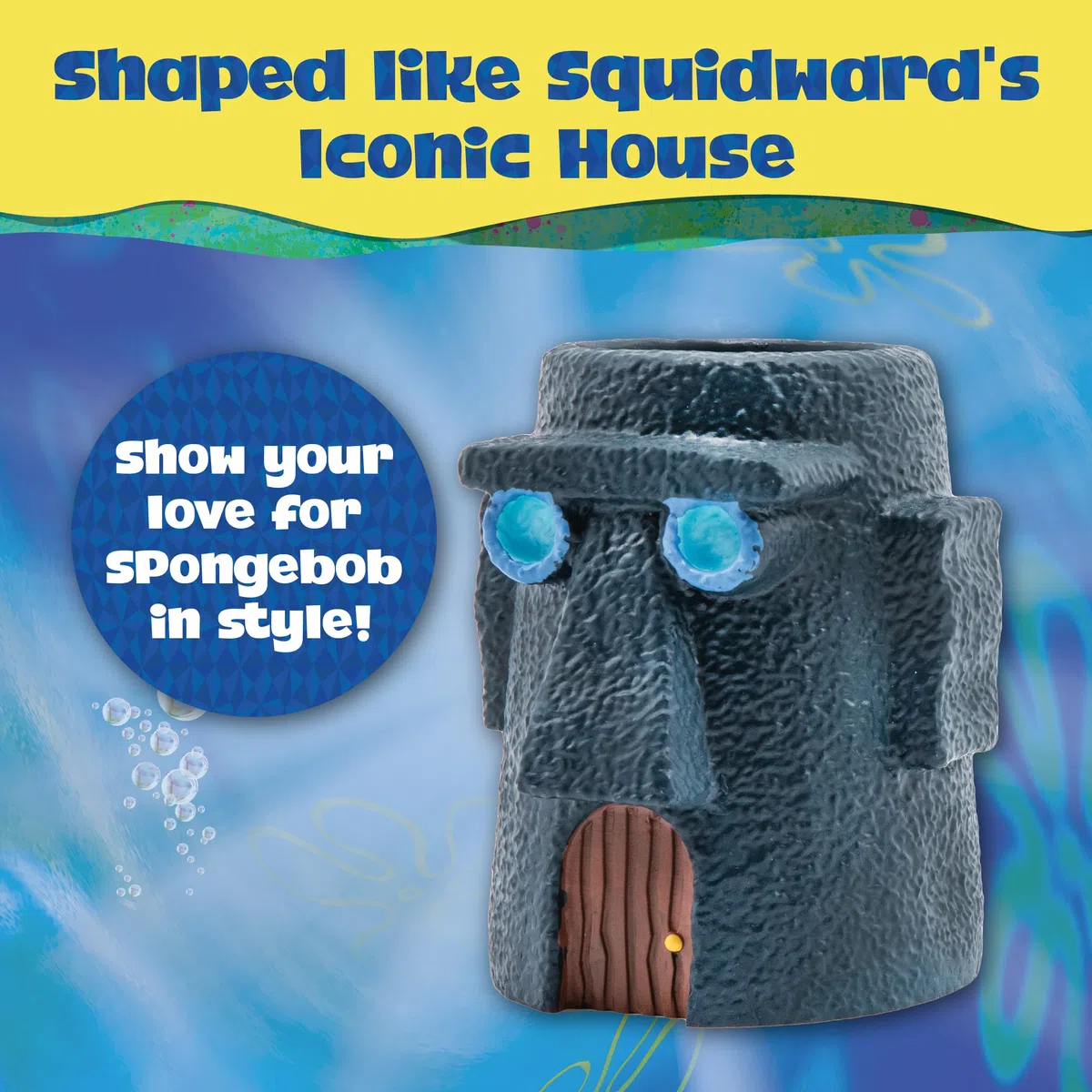 Blue Sky Studios SpongeBob - Vaso per matite Tiki House